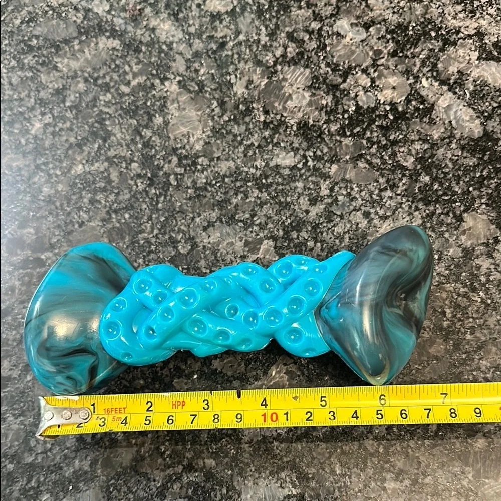 Dog Chew Toy Aqua “Chain Bone” Dog Chew Level 4 Medium to Large Dogs NWT